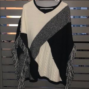 Poncho sweater